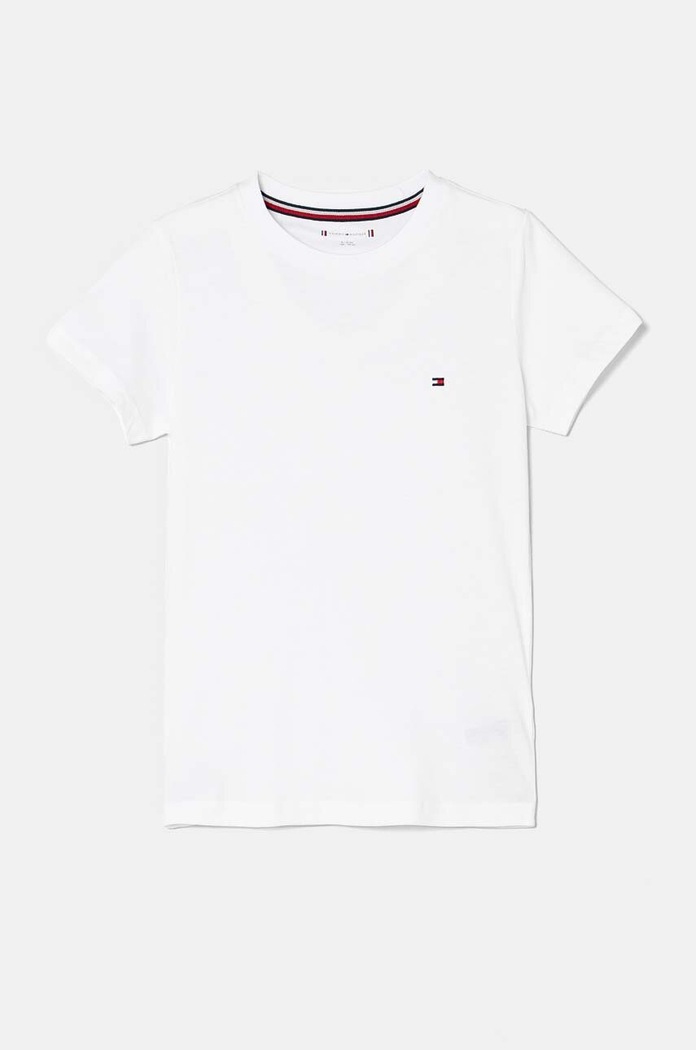 Момче Детска памучна тениска Tommy Hilfiger (2 броя) UG0UG00307.9BYX розов