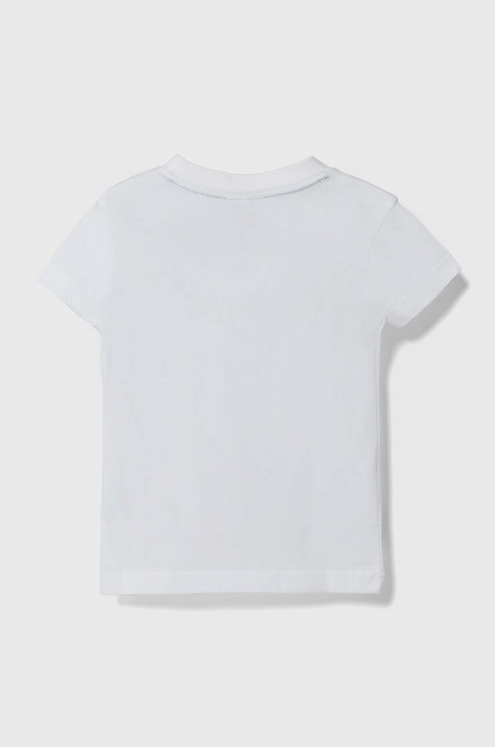 Lacoste gyerek pamut póló TJ1122 fehér AW25