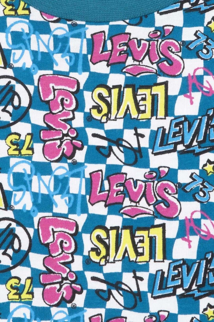 Детска тениска Levi's бял 9EJ261