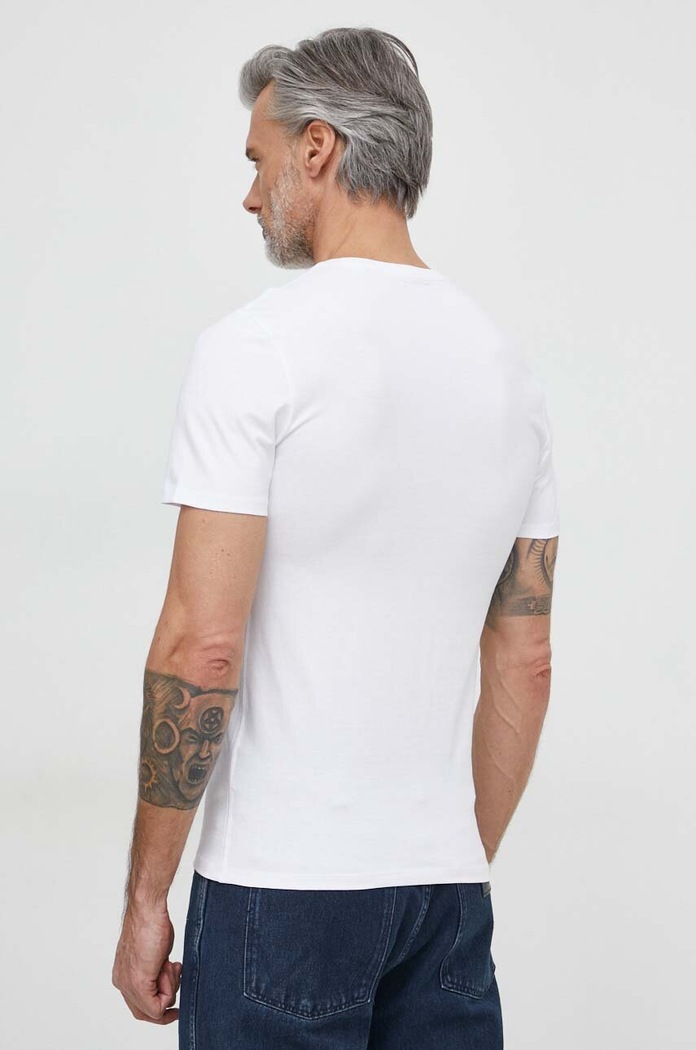 Guess t-shirt bawełniany M2YI36.I3Z14 biały SS26