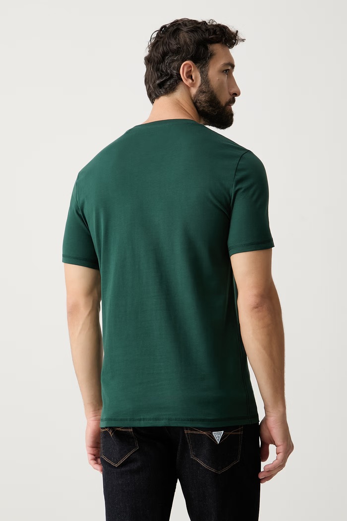 Guess футболка для мужчин из хлопка AIDY M2YI72.I3Z14 зелёный SS26