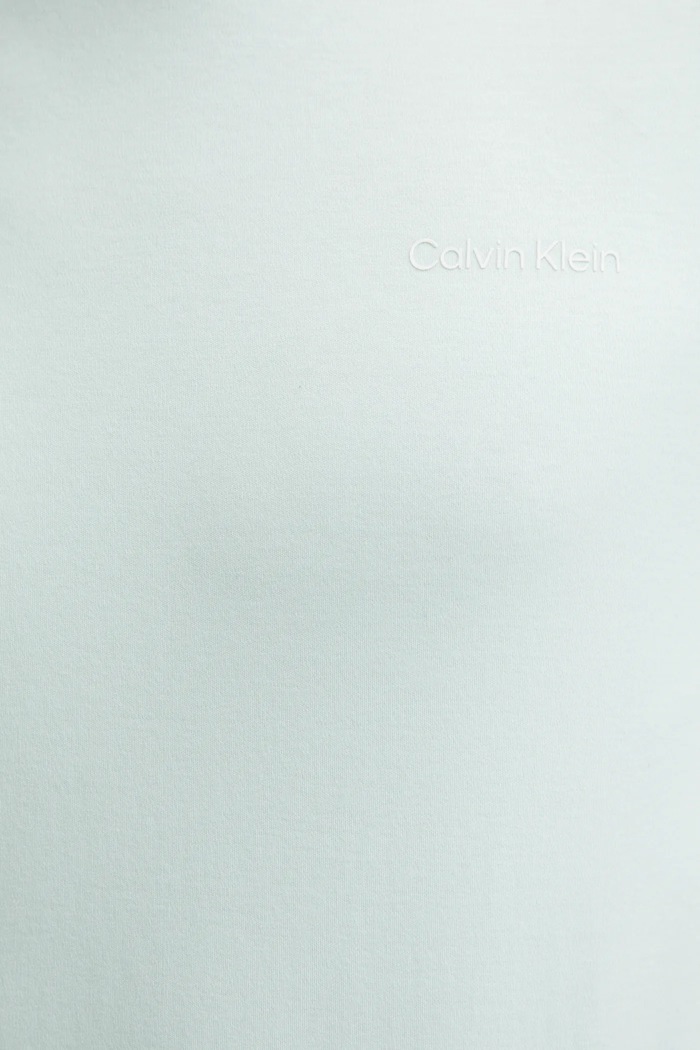 Bavlněné tričko Calvin Klein K10K109894 tyrkysová