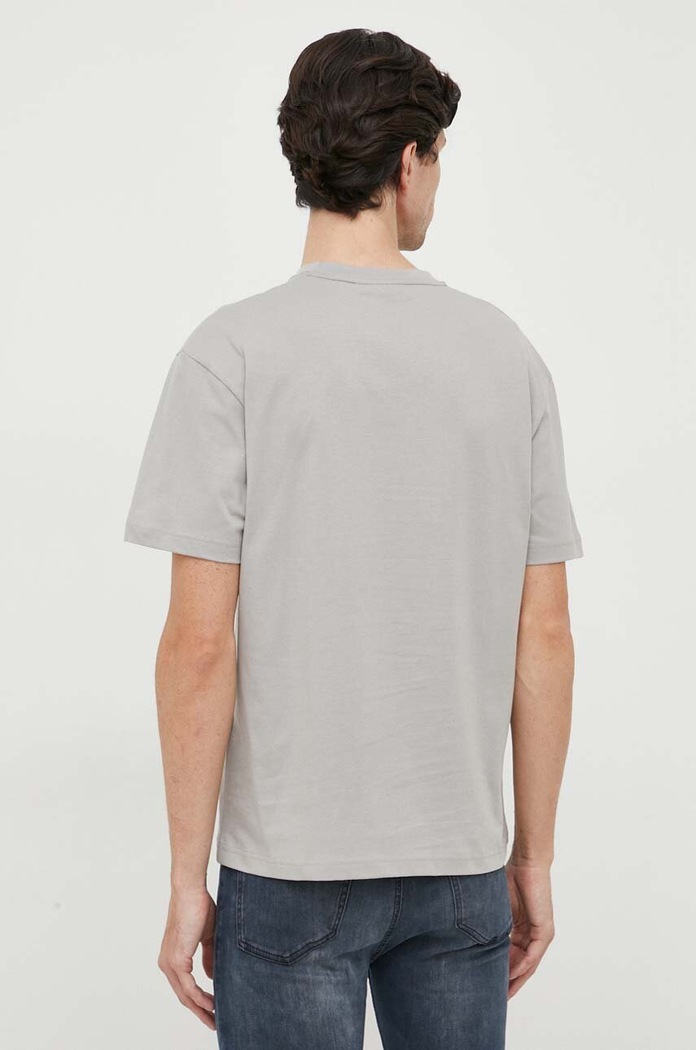 Calvin Klein t-shirt bawełniany K10K111346 szary AA00