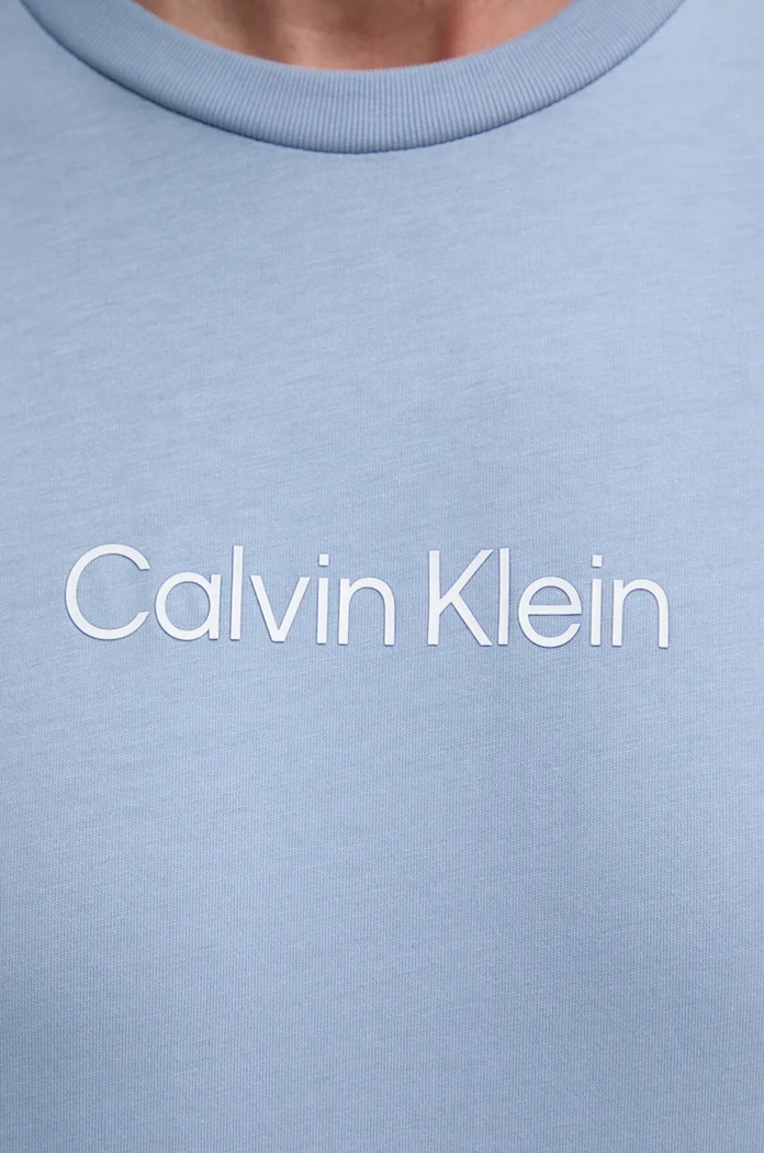 Памучна тениска Calvin Klein K10K111346 син