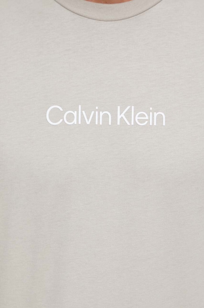Calvin Klein t-shirt bawełniany szary K10K111346