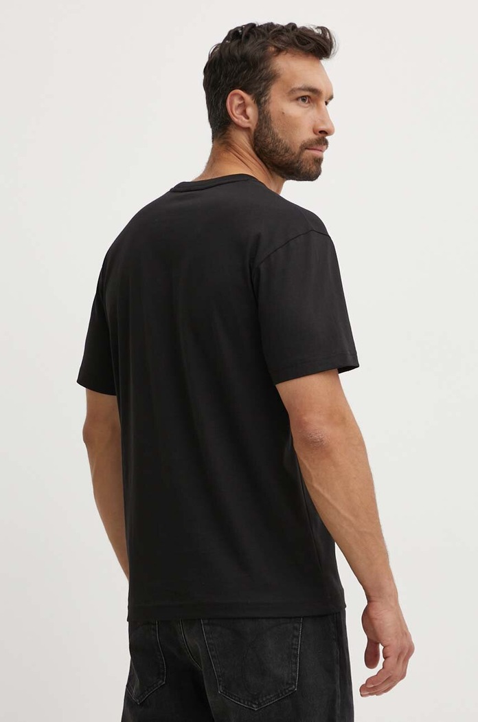 Oblečení Bavlněné tričko Calvin Klein K10K111346 černá