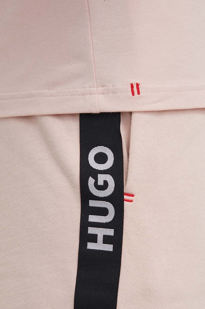 HUGO t-shirt lounge 50504270 różowy