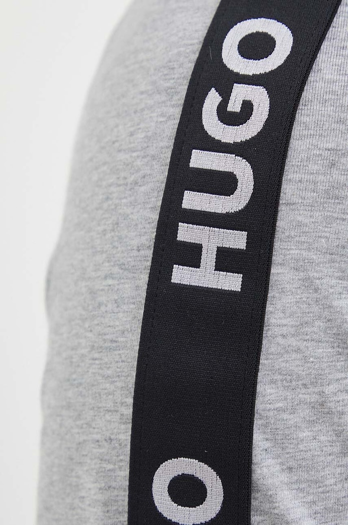 Домашна тениска HUGO 50504270 сив