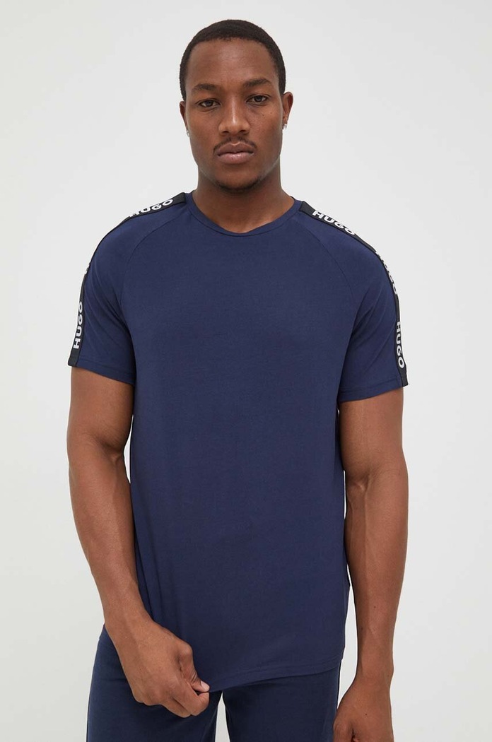 HUGO t-shirt lounge granatowy 50504270