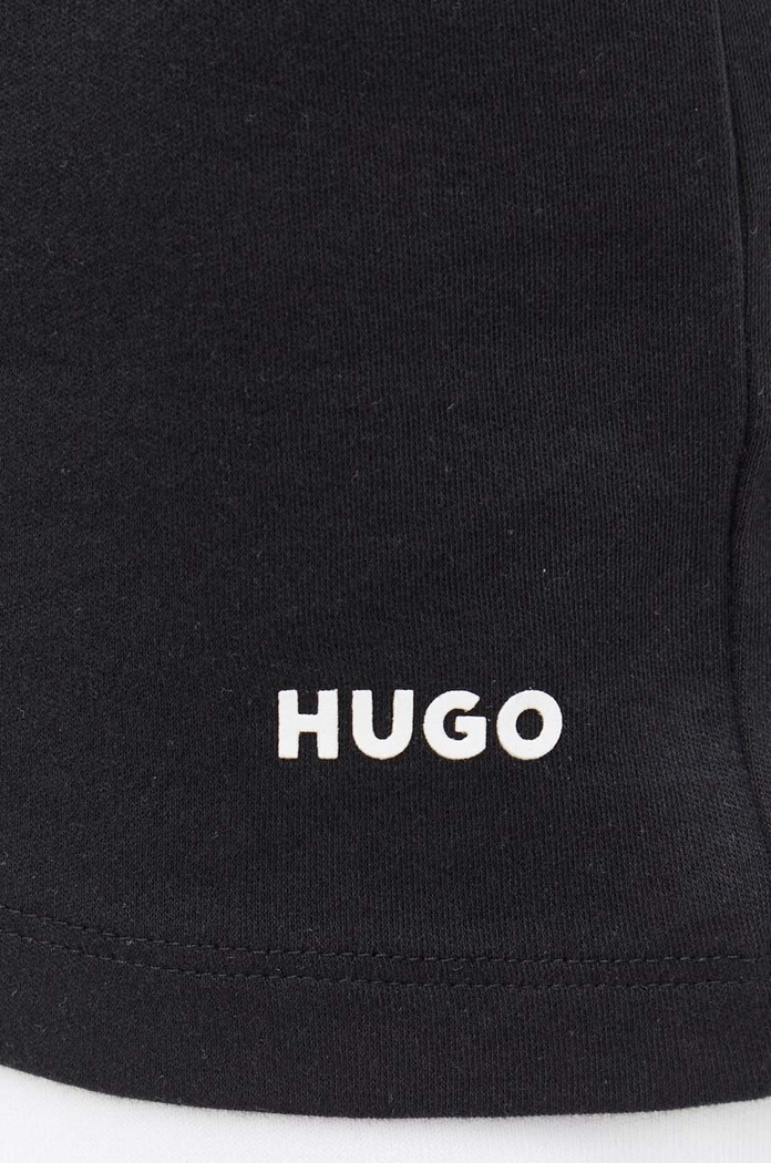 HUGO t-shirt bawełniany czarny 50480434