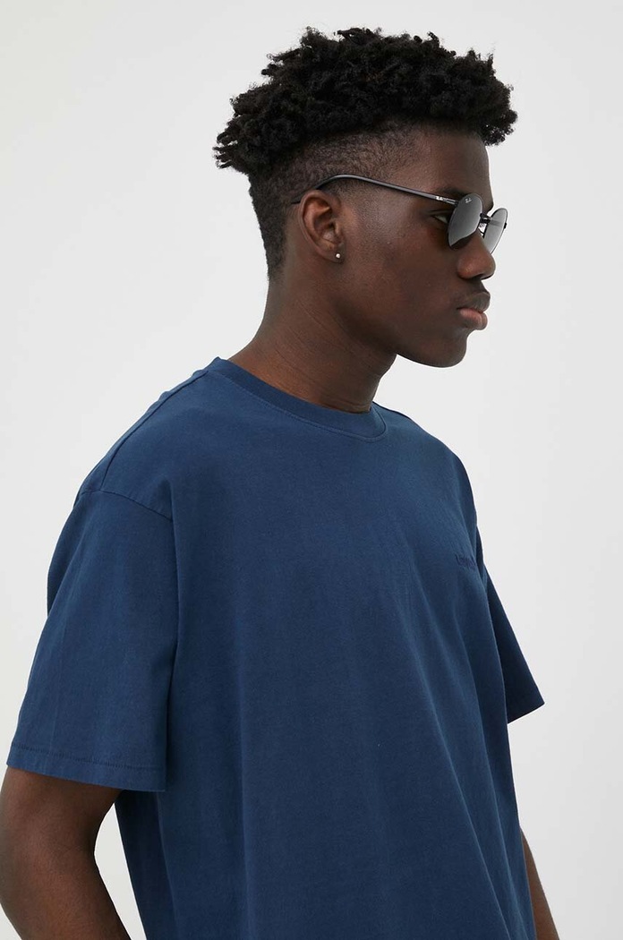 Levi's tricou din bumbac bleumarin A0637.0058