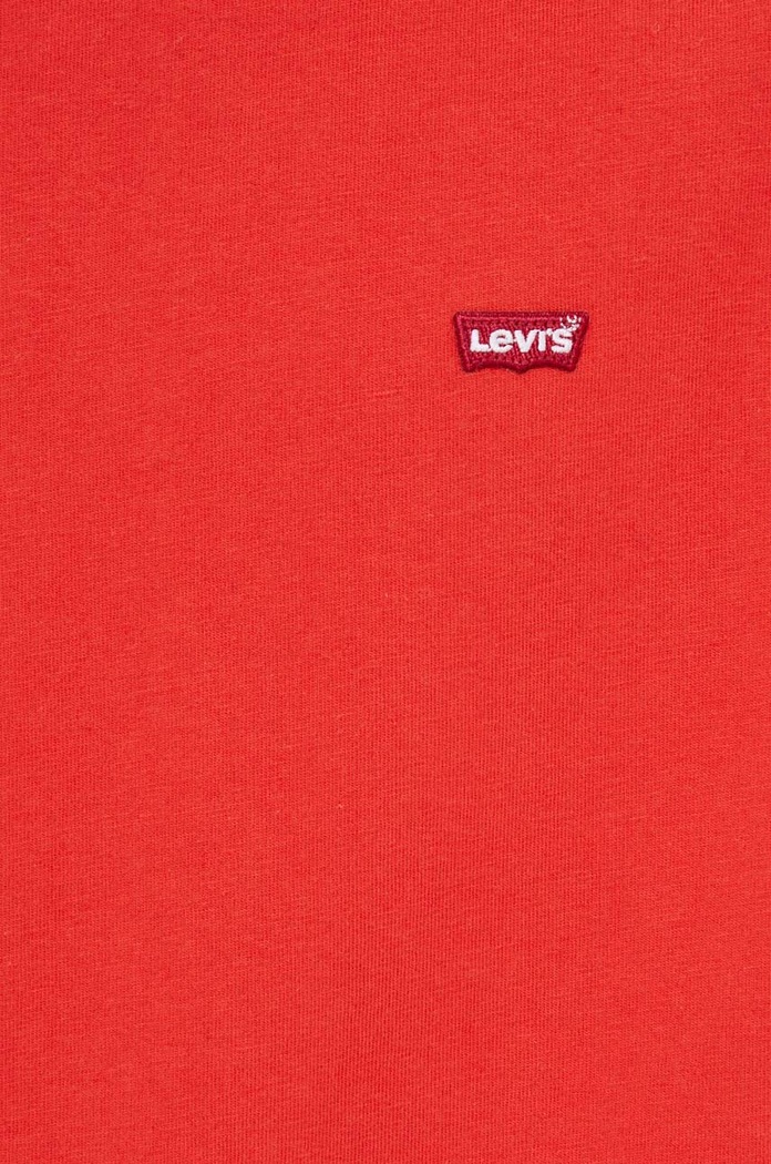 Bavlněné tričko Levi's 56605.0186 červená