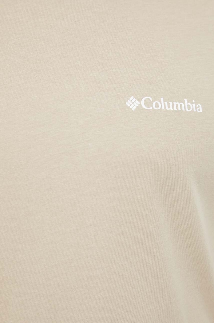 Pamučna majica Columbia 1991036 bež