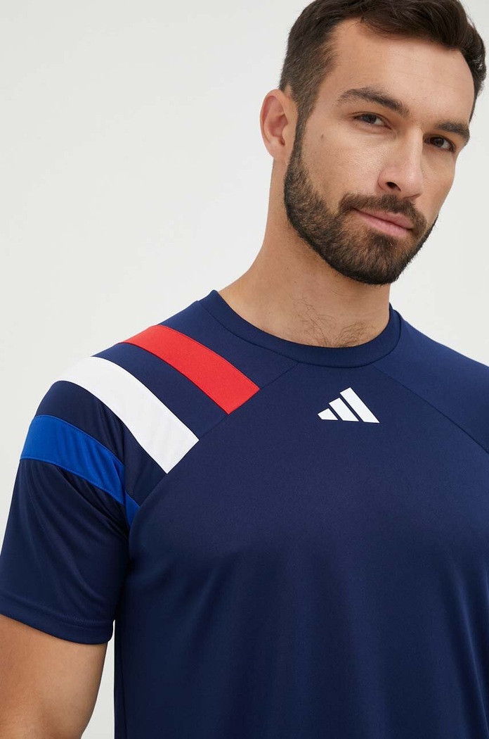 Majica kratkih rukava za trening adidas Performance Fortore 23 mornarsko plava IK5738