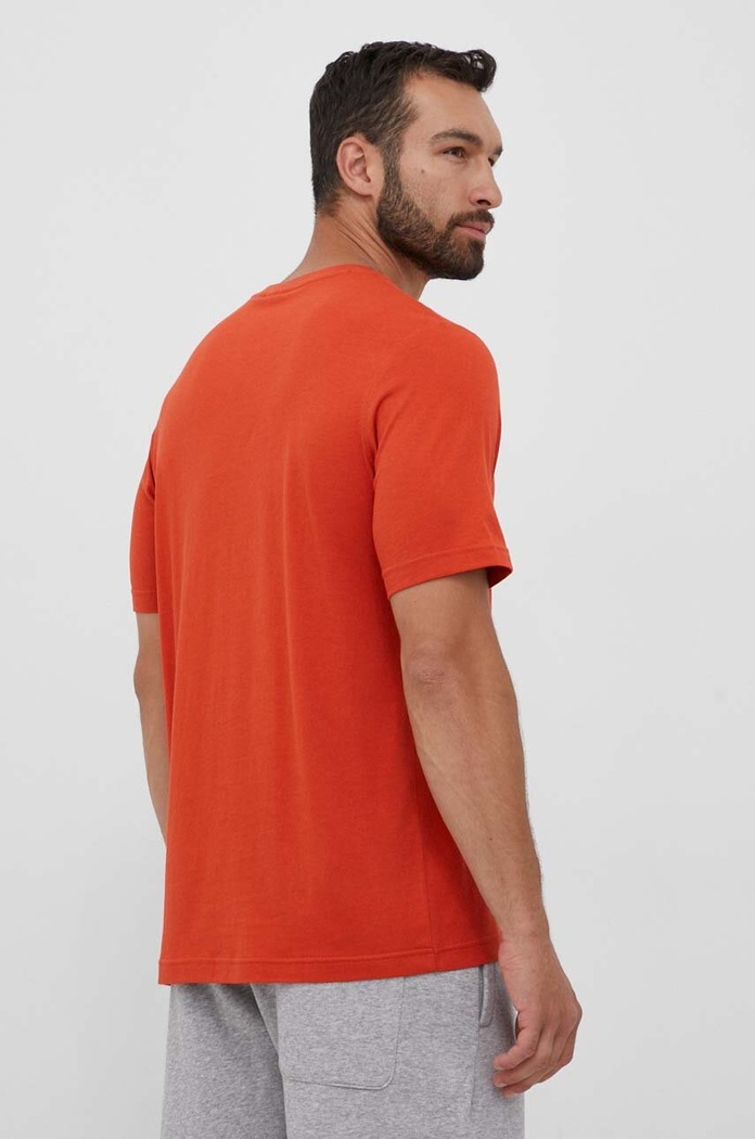 Odzież adidas Originals t-shirt bawełniany IL2519 pomarańczowy