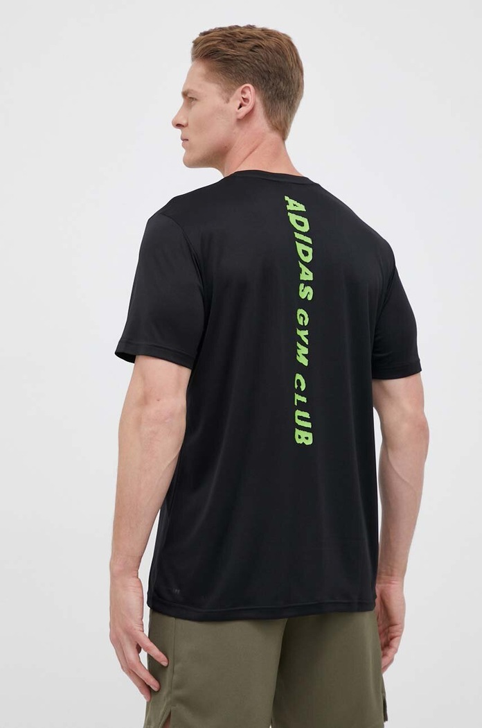 Odzież adidas Performance t-shirt treningowy HIIT Slg IL7003 czarny