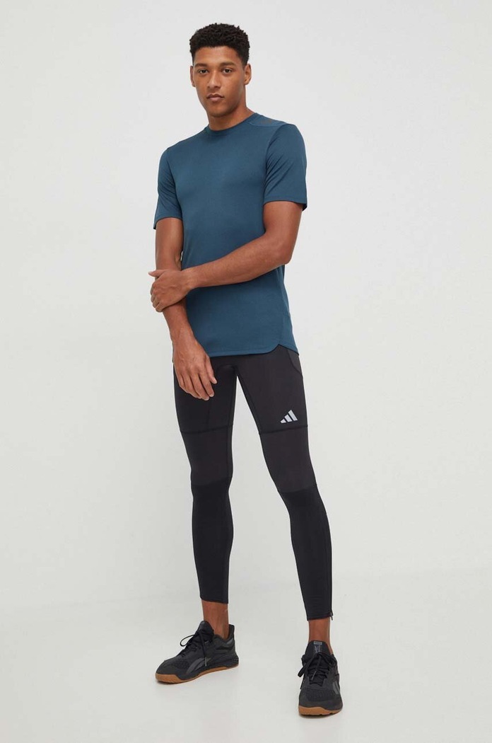 Majica kratkih rukava za trening adidas Performance Designed 4 Training IM1122 tirkizna AW23