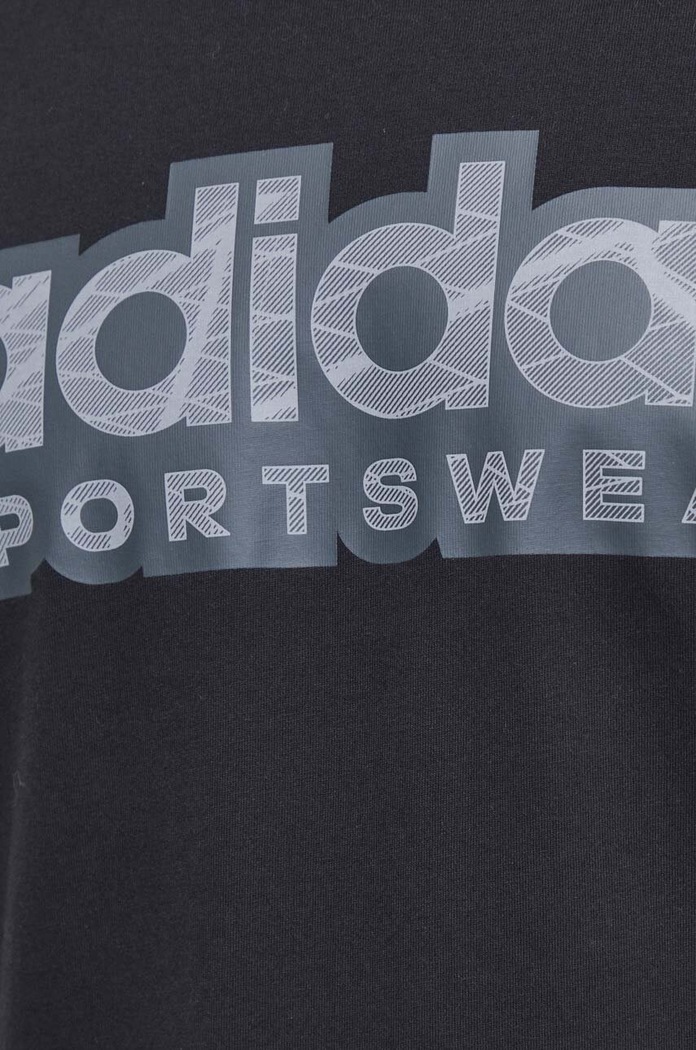 adidas t-shirt bawełniany II3580 czarny