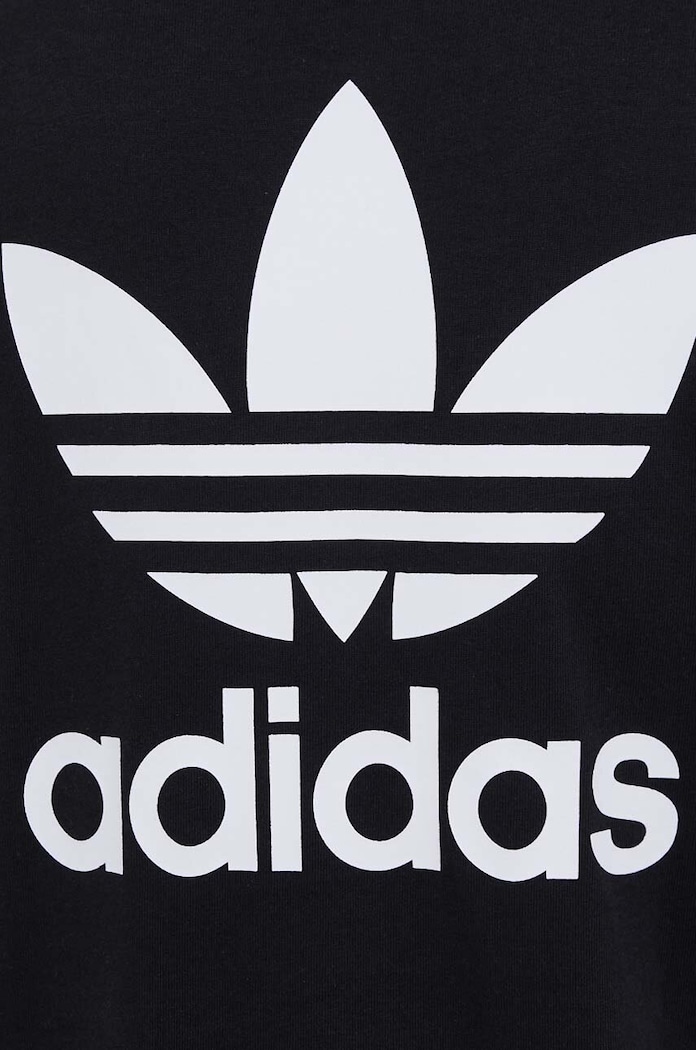 Bavlněné tričko adidas Originals Classics Back+Front Trefoil II5760 černá