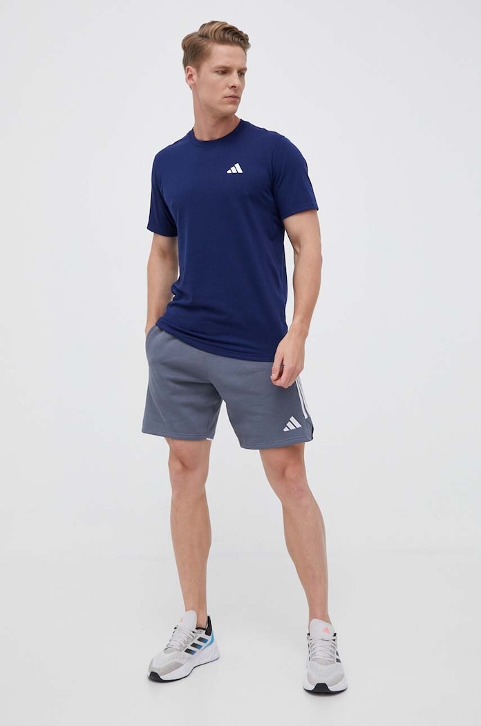 Majica kratkih rukava za trening adidas Performance Train Essentials Feelready IC7441 mornarsko plava AW23