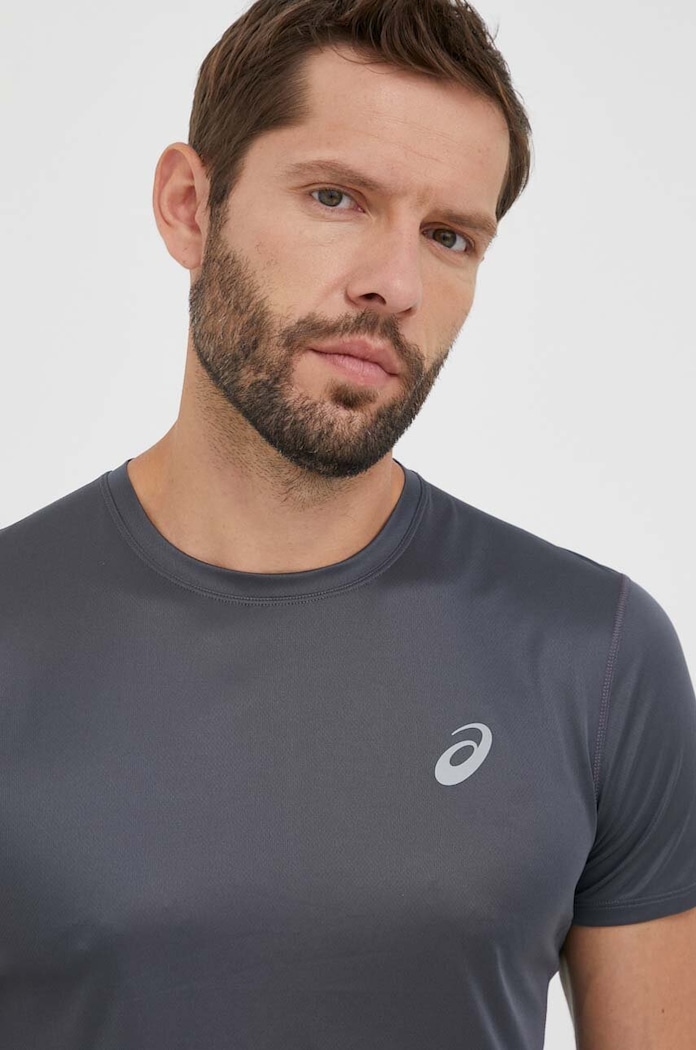 Asics t-shirt do biegania Core szary 2011C341.020