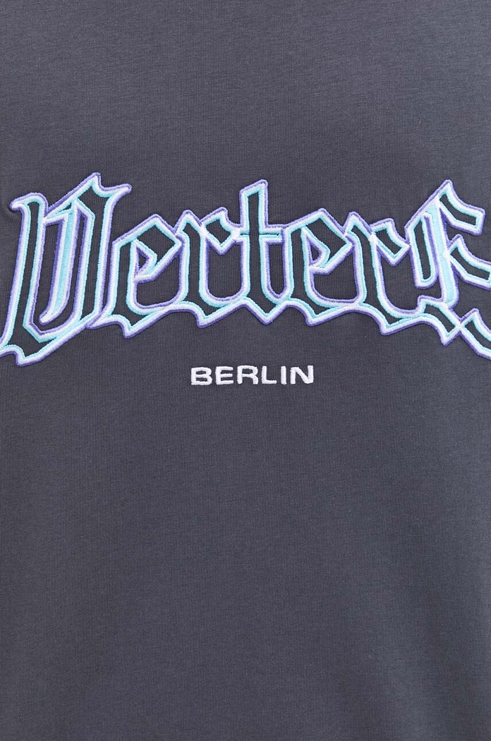 Vertere Berlin tricou din bumbac VER.T184 gri