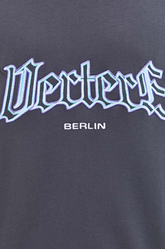 Vertere Berlin tricou din bumbac VER.T184 gri