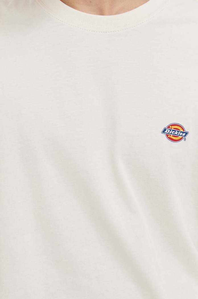 Bavlněné tričko Dickies DK0A4XDBF901 béžová