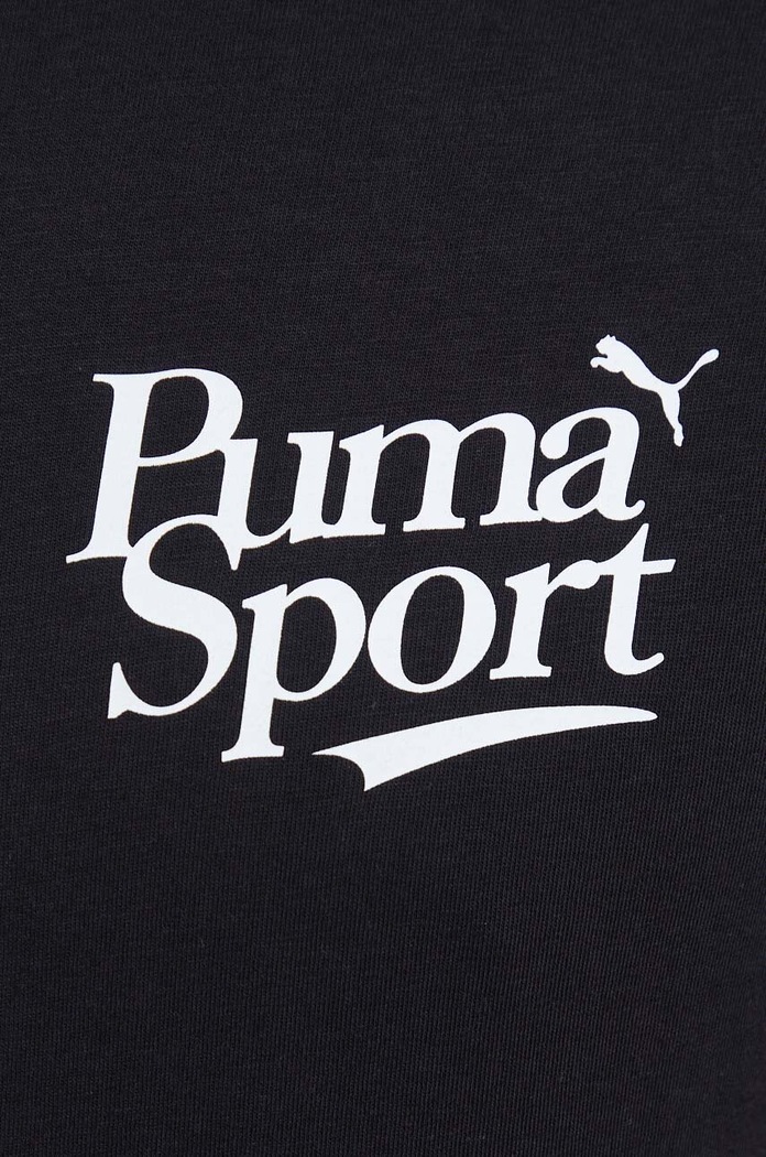 Puma tricou din bumbac 622739 negru
