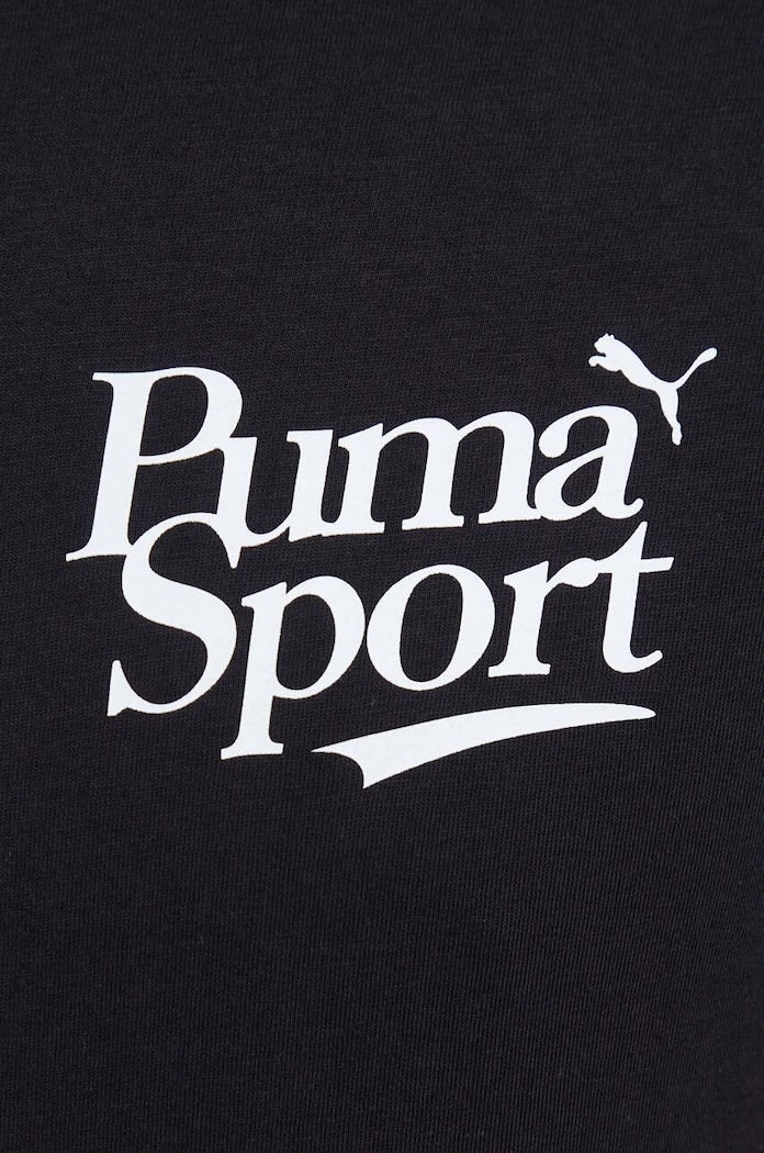 Puma tricou din bumbac 622739 negru