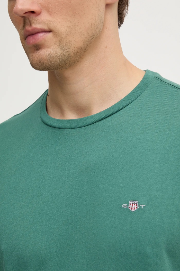 Gant tricou bărbătesc din bumbac 2003184 verde