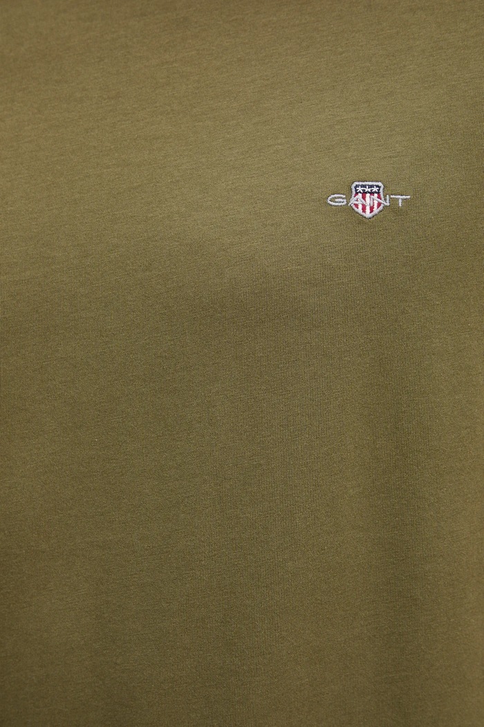Gant tričko pánske bavlnené 2003184 zelená