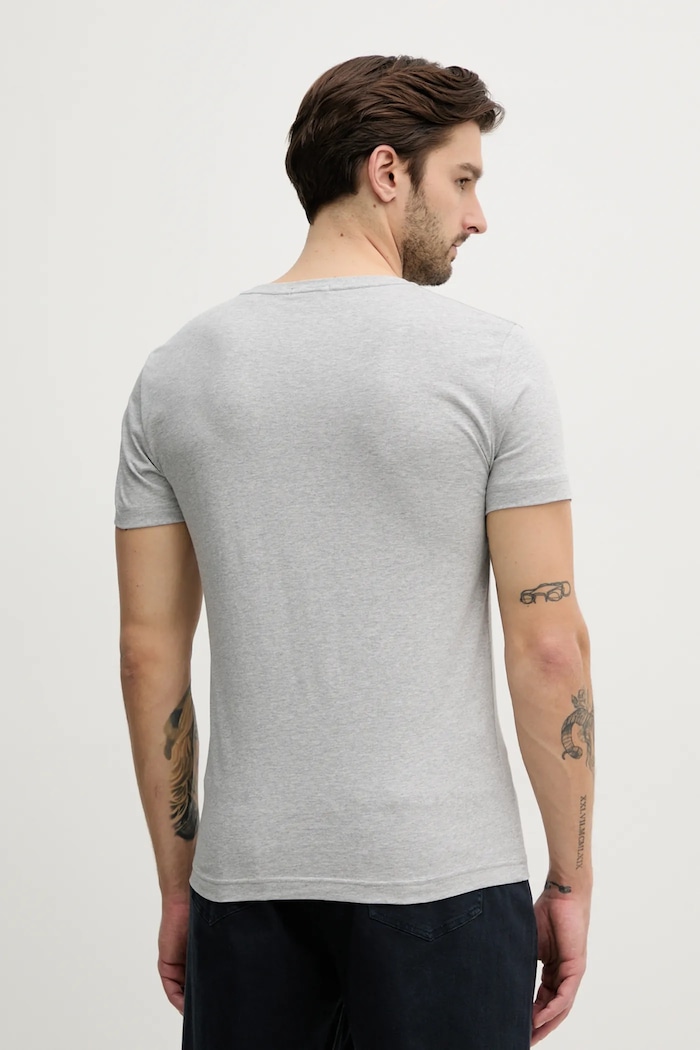 Odzież Gant t-shirt bawełniany 2003186 szary