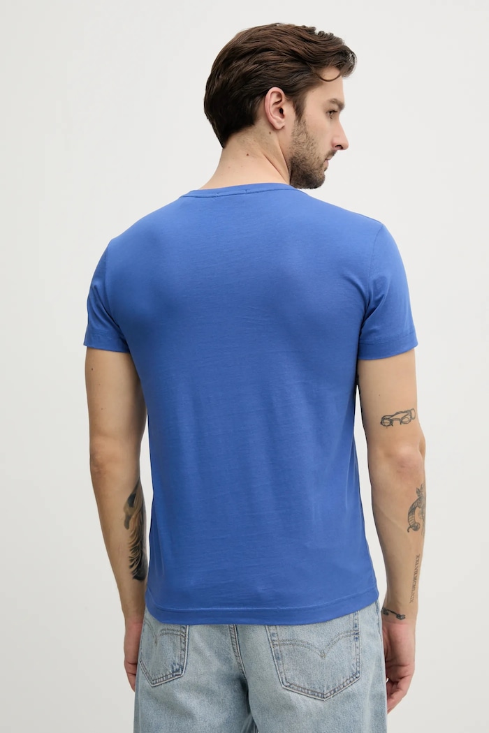 Odzież Gant t-shirt bawełniany 2003186 fioletowy