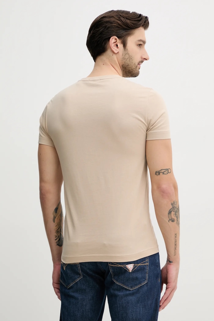 Îmbrăcăminte Gant tricou din bumbac 2003186 bej