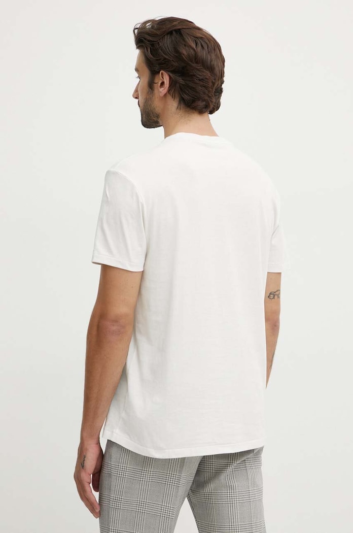 Oblečenie Bavlnené tričko Polo Ralph Lauren 710854497 biela
