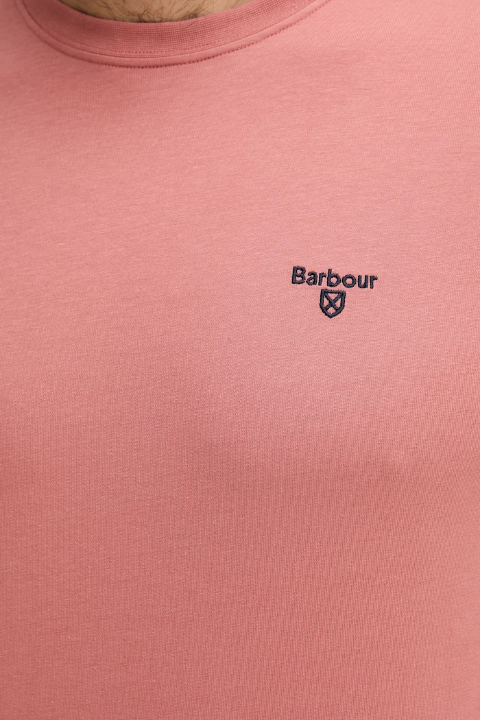 Barbour ESSENTIALS tricou basic din bumbac pentru bărbați MTS0331 portocaliu