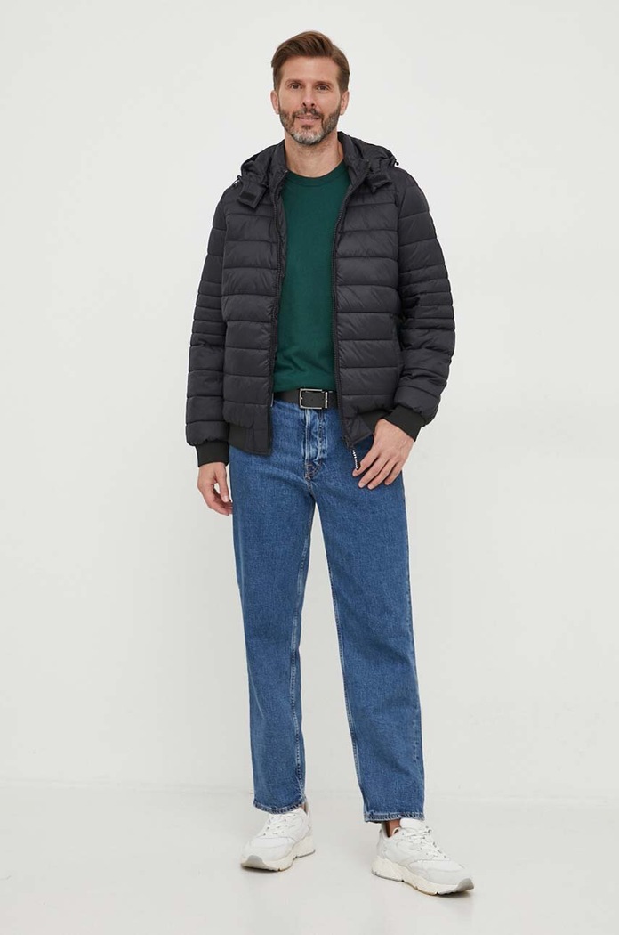 Barbour ESSENTIALS tricou basic din bumbac pentru bărbați MTS0331 verde AA00
