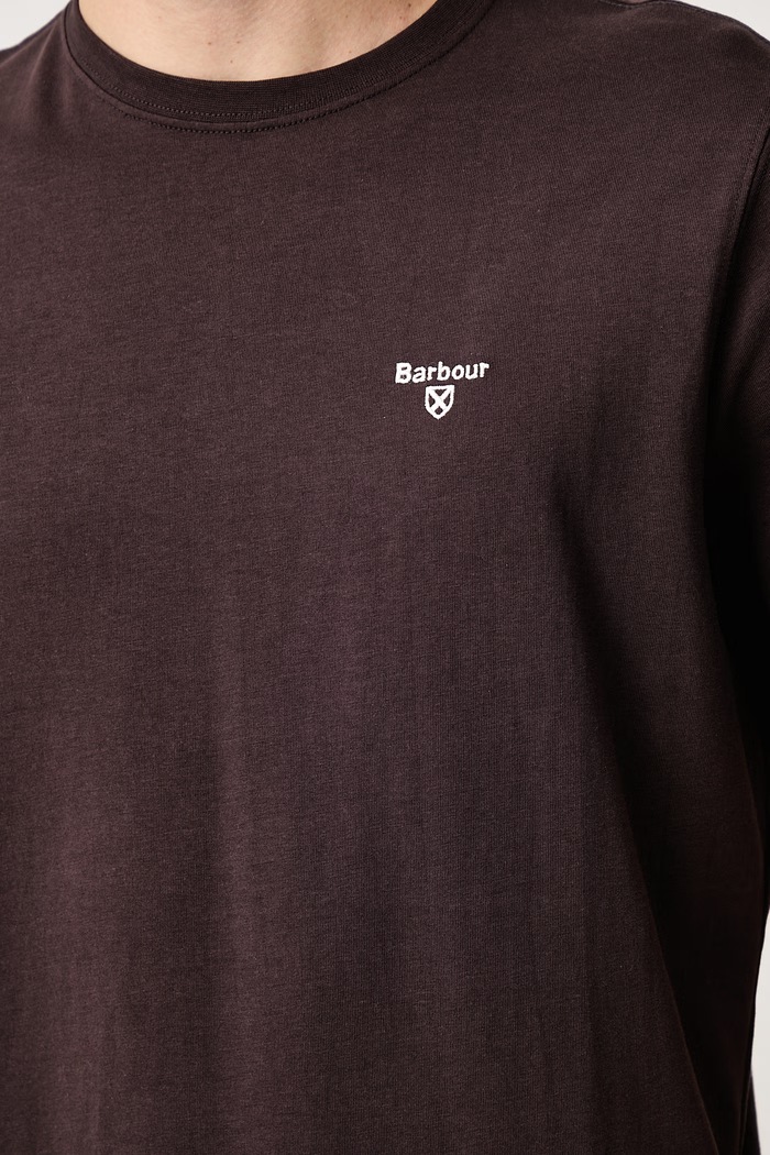 Barbour T-shirt basic męski bawełniany ESSENTIALS MTS0331