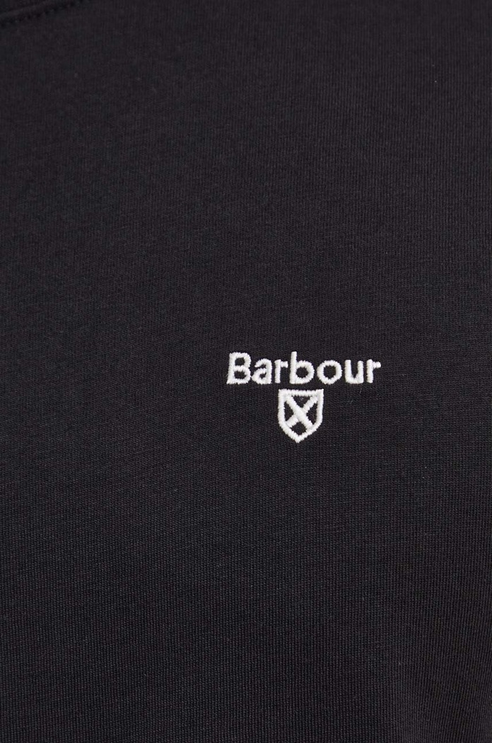 Barbour basic tričko pánské bavlněné ESSENTIALS MTS0331 černá
