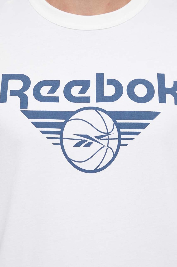 Pamučna majica Reebok Classic Basketball 100070719 bež