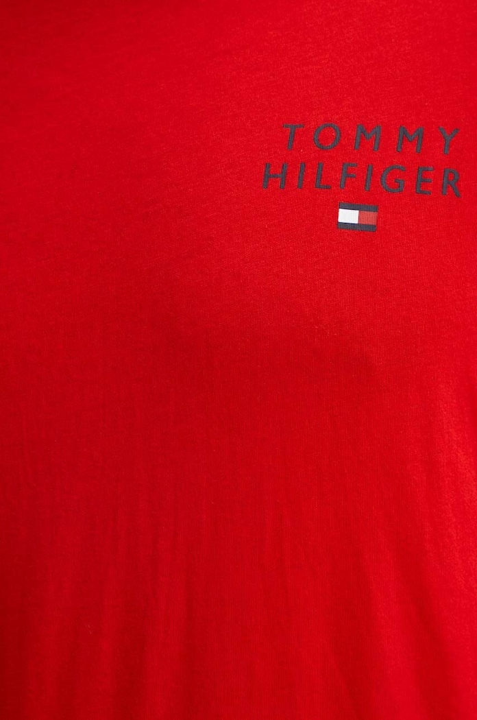 Tommy Hilfiger tricou lounge din bumbac UM0UM02916 rosu
