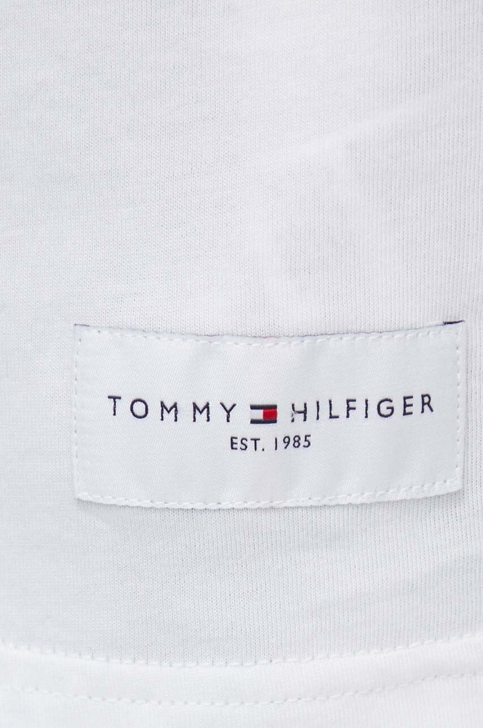 Bavlnené tričko Tommy Hilfiger UM0UM03005 béžová