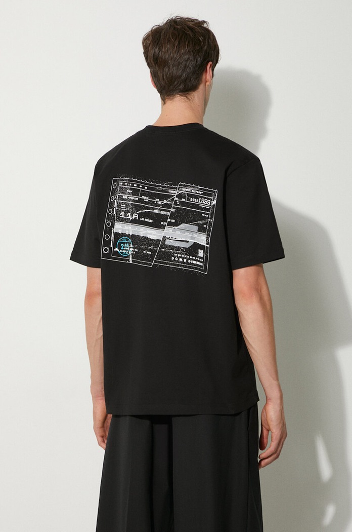 Clothing STAMPD cotton t-shirt SLA.M3229TE.BLK black