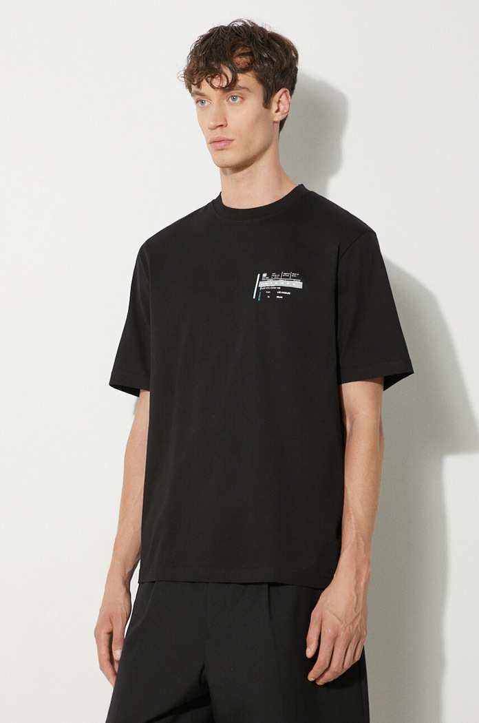 STAMPD cotton t-shirt black SLA.M3229TE.BLK