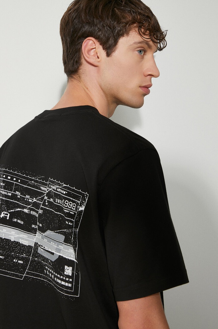 STAMPD cotton t-shirt SLA.M3229TE.BLK black