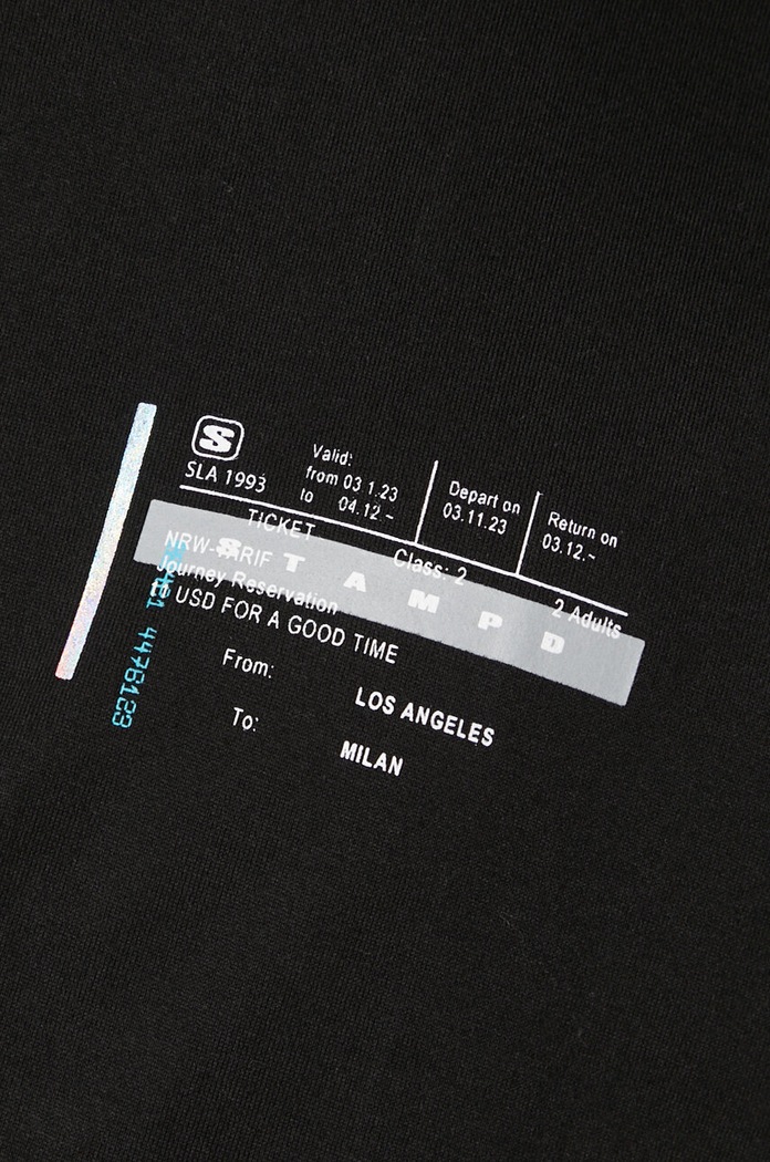 STAMPD cotton t-shirt SLA.M3229TE.BLK