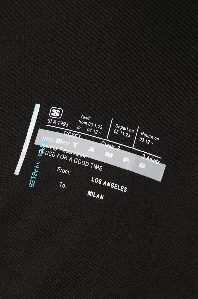 STAMPD cotton t-shirt SLA.M3229TE.BLK