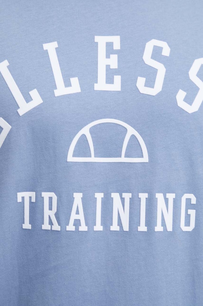 Bavlněné tričko Ellesse SHN15260 modrá