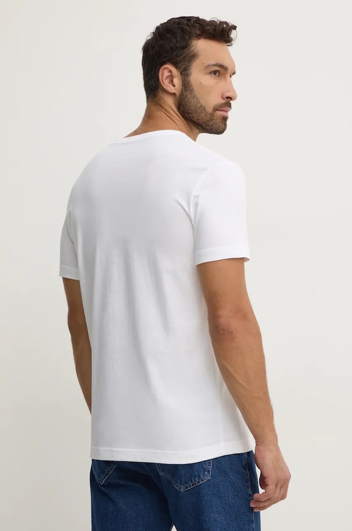 Odzież Calvin Klein Jeans t-shirt bawełniany 2-pack J30J320199 biały